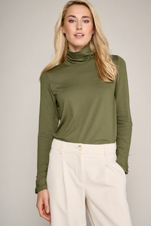 T-shirts lange mouw groen Marie Méro