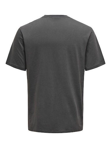 T-shirts korte mouw grijs ONLY&SONS