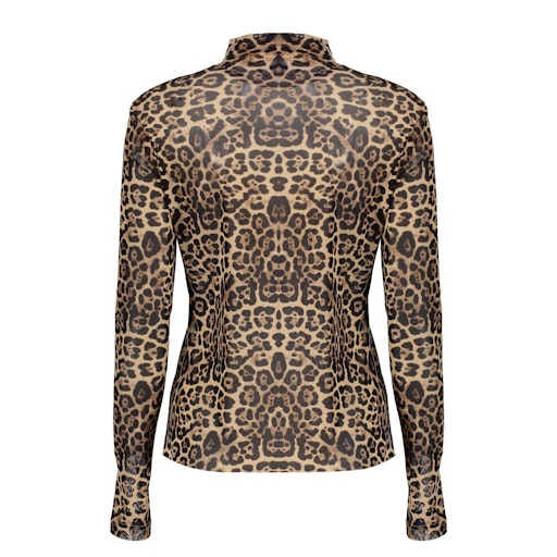 T-shirts lange mouw bruin Geisha