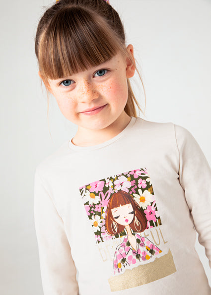 T-shirts lange mouw zwart Mayoral