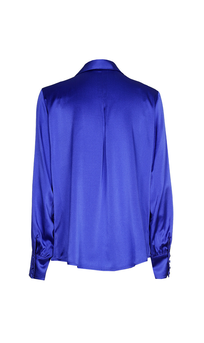 Blouses lange mouw paars Xandres