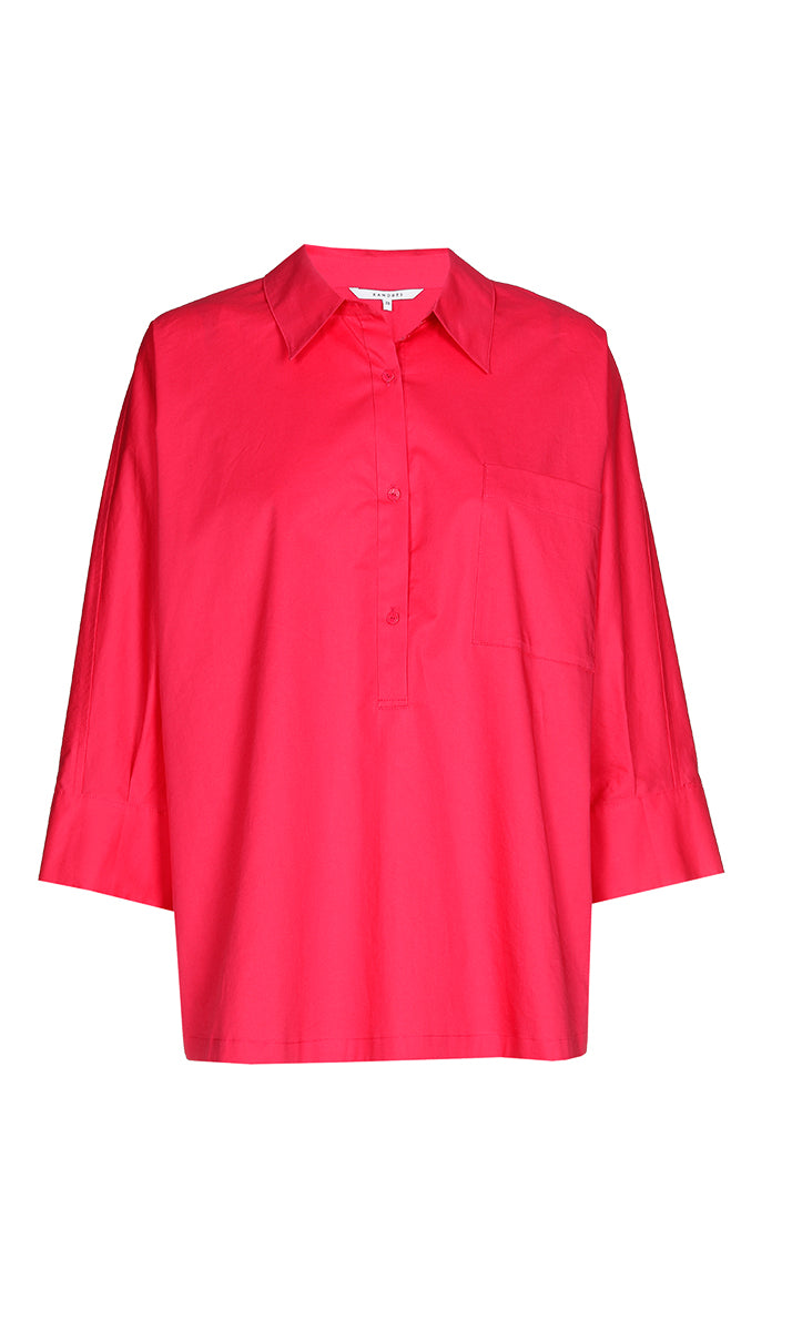 Blouses lange mouw roze Xandres