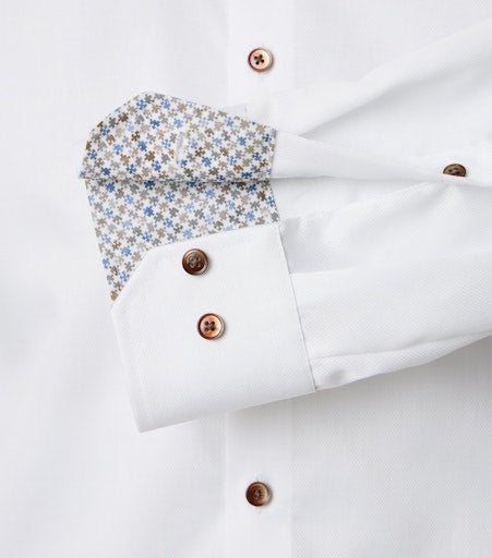 Hemden lange mouw wit VENTI