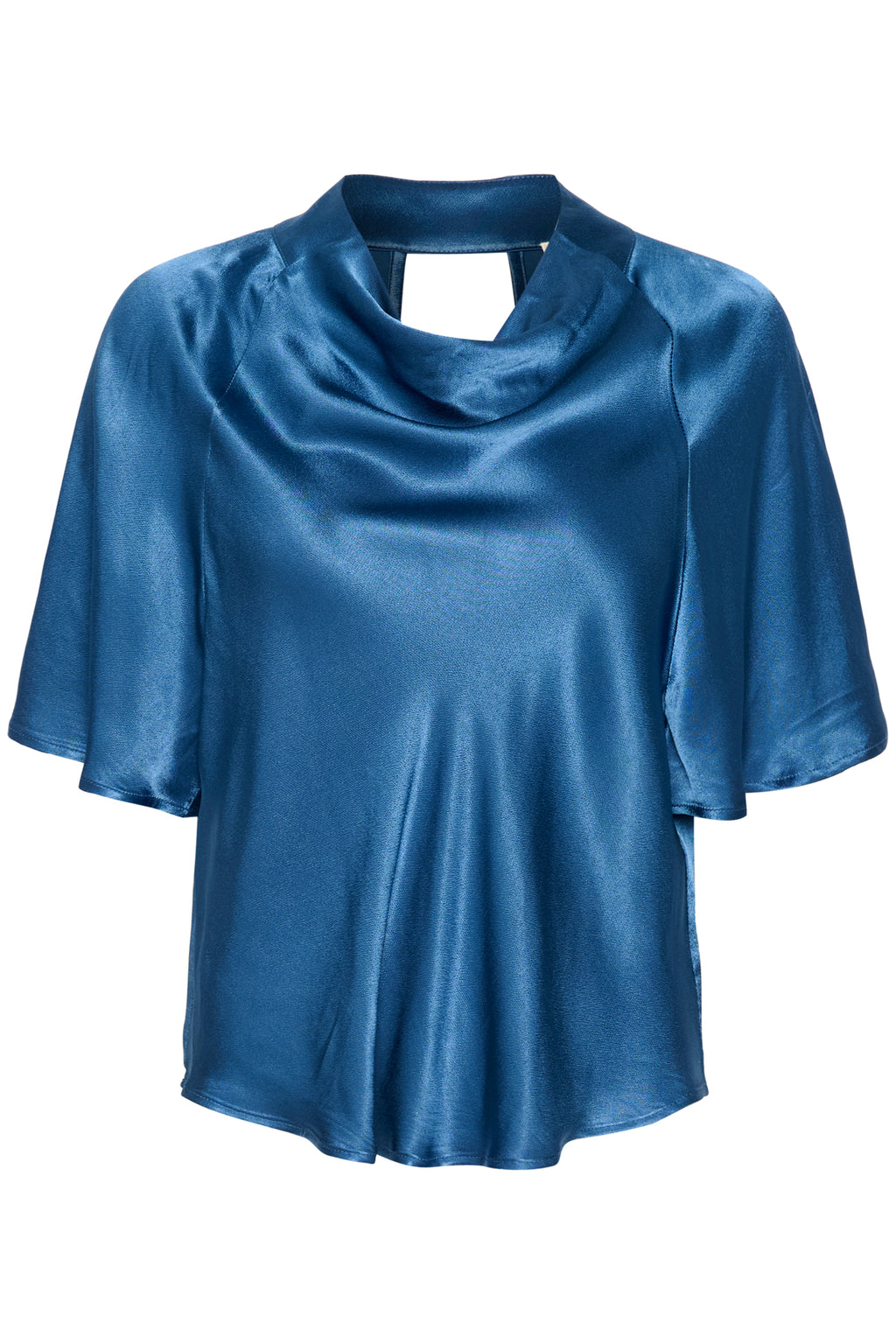 Blouses korte mouw blauw Soaked In Luxury