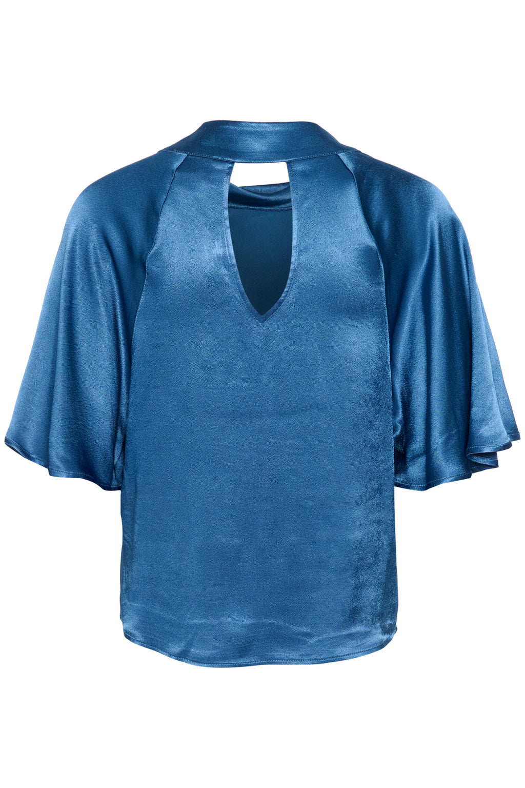 Blouses korte mouw blauw Soaked In Luxury