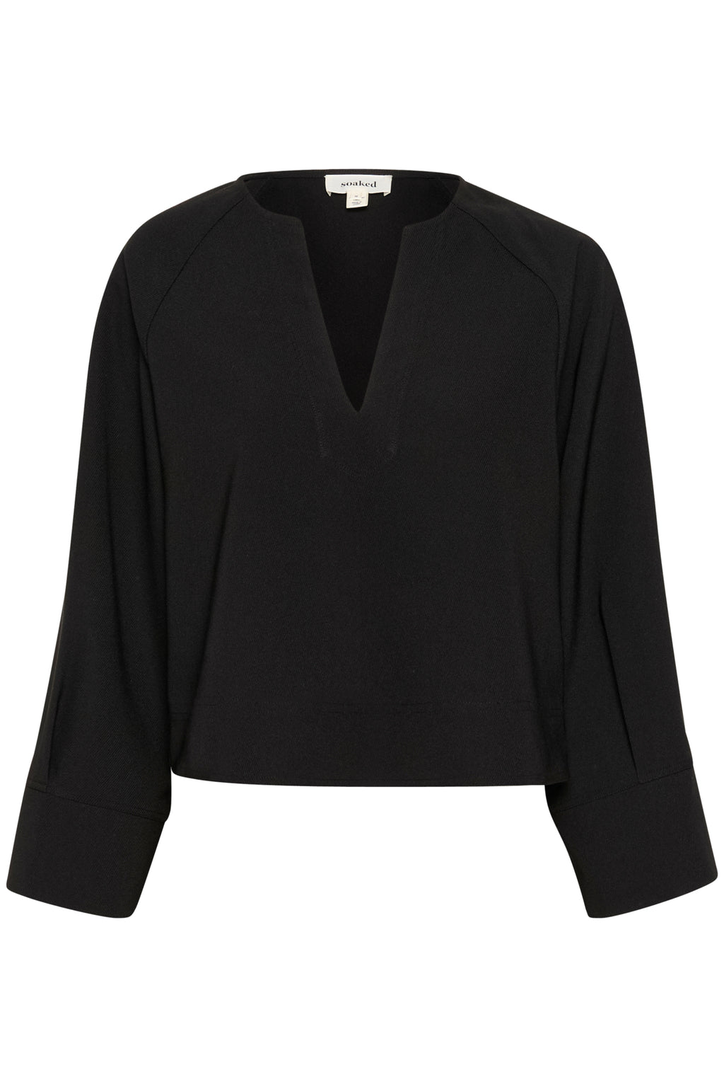 Blouses lange mouw zwart Soaked In Luxury