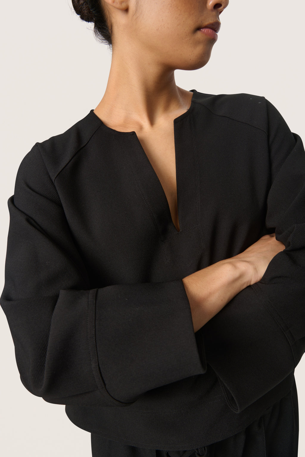 Blouses lange mouw zwart Soaked In Luxury