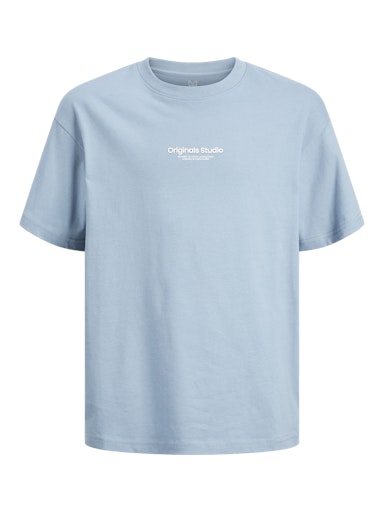 T-shirts korte mouw blauw JACK & JONES JUNIOR