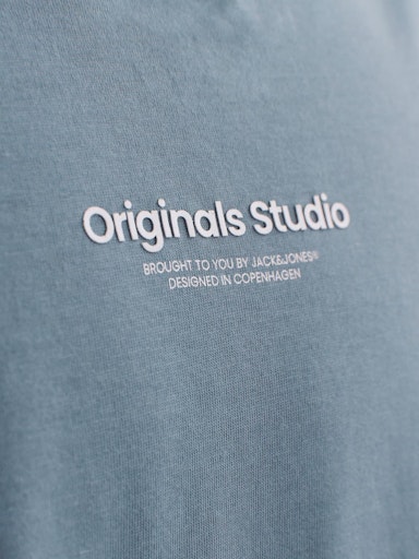 T-shirts korte mouw blauw JACK & JONES JUNIOR