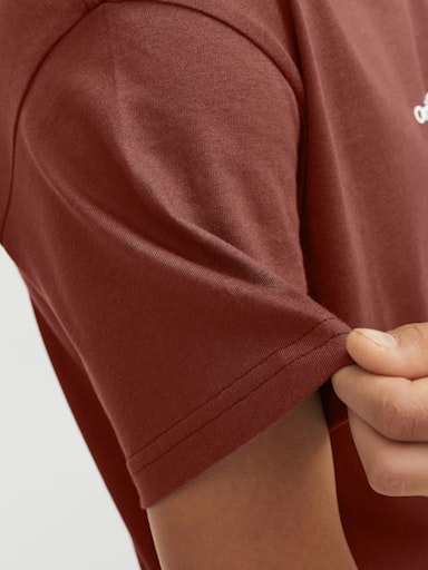 T-shirts korte mouw bruin JACK & JONES JUNIOR