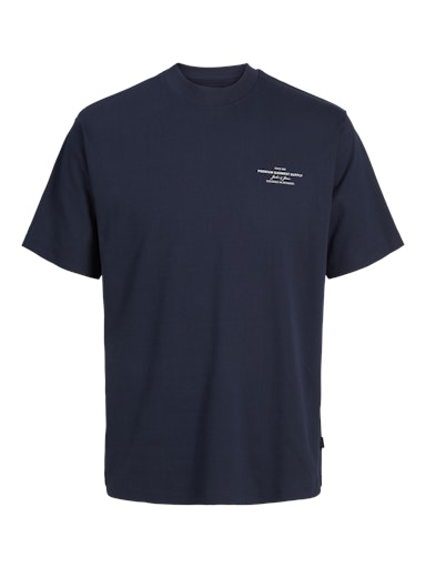 T-shirts korte mouw blauw JACK & JONES PLUS