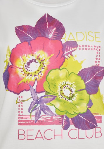 T-shirts korte mouw wit LeComte