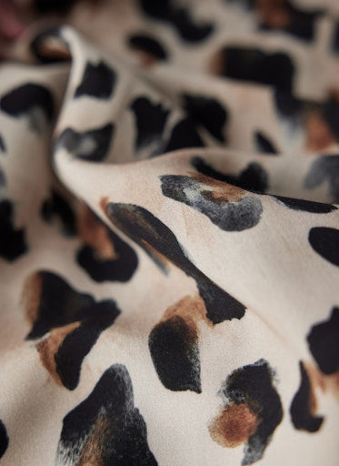 Blouses korte mouw beige LeComte
