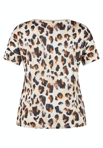 T-shirts korte mouw beige LeComte