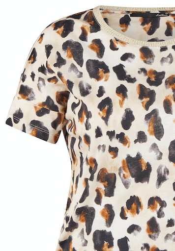 T-shirts korte mouw beige LeComte