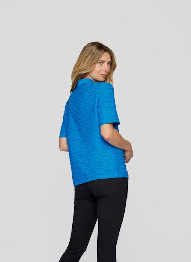 Polo's korte mouw blauw Rabe
