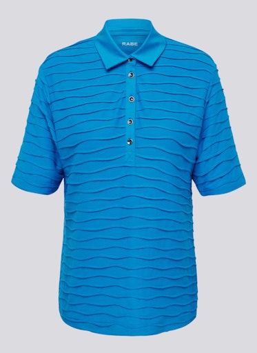 Polo's korte mouw blauw Rabe