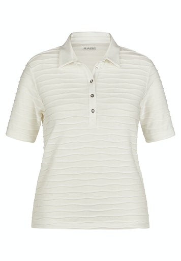 Polo's korte mouw beige Rabe