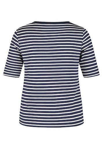 T-shirts korte mouw blauw Rabe