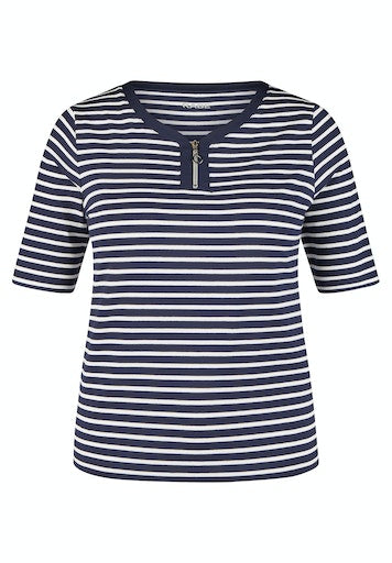 T-shirts korte mouw blauw Rabe