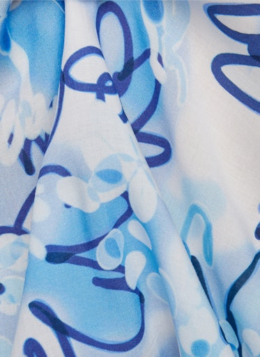 Blouses lange mouw blauw Rabe