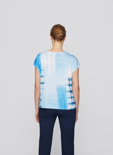 T-shirts korte mouw blauw Rabe