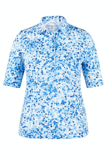 Polo's korte mouw blauw Rabe