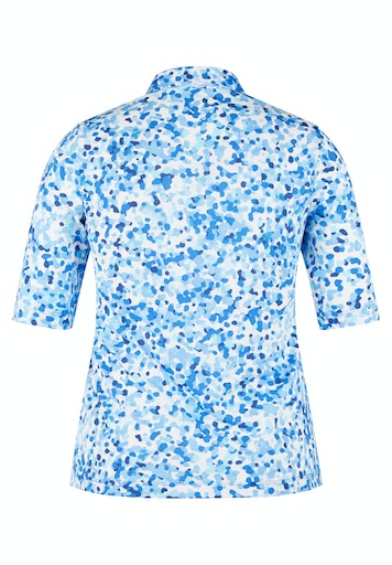 Polo's korte mouw blauw Rabe