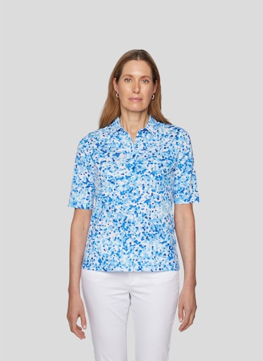 Polo's korte mouw blauw Rabe