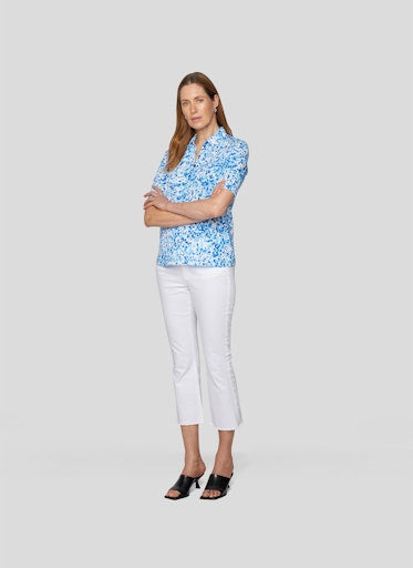 Polo's korte mouw blauw Rabe