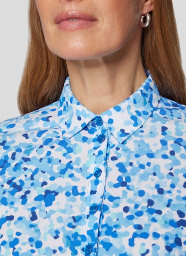 Polo's korte mouw blauw Rabe