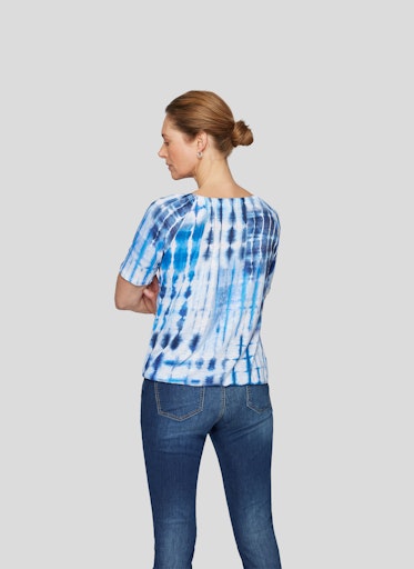 T-shirts korte mouw navy Rabe