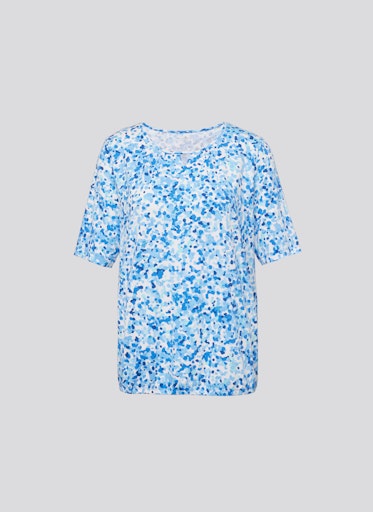 T-shirts korte mouw blauw Rabe