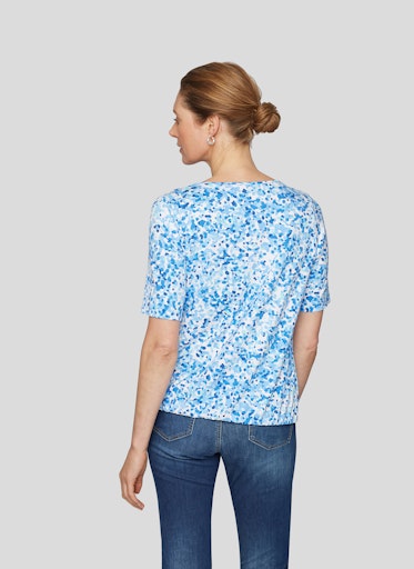 T-shirts korte mouw blauw Rabe