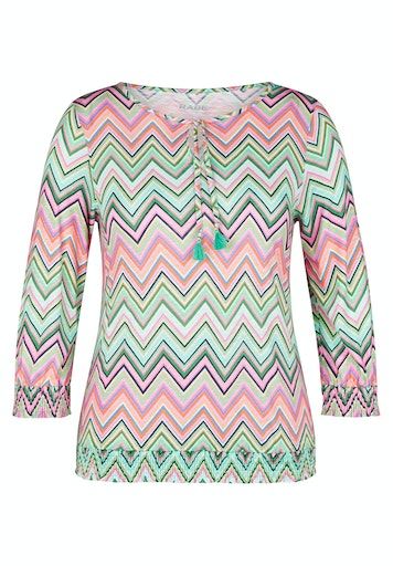 T-shirts lange mouw multicolor Rabe