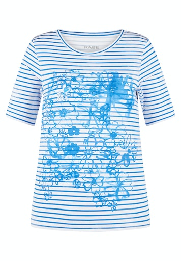 T-shirts korte mouw blauw Rabe
