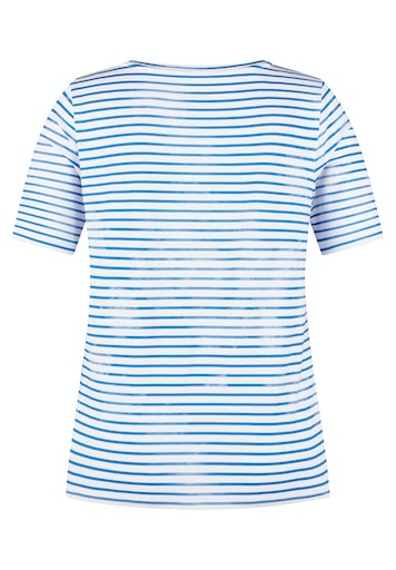 T-shirts korte mouw blauw Rabe