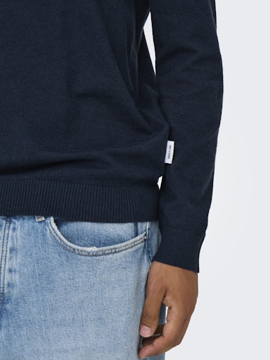 Pulls blauw ONLY&SONS