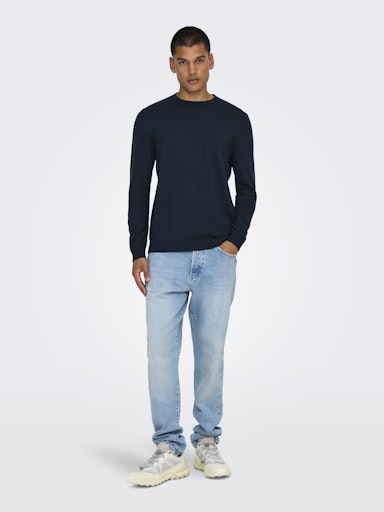 Pulls blauw ONLY&SONS