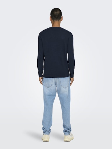 Pulls blauw ONLY&SONS