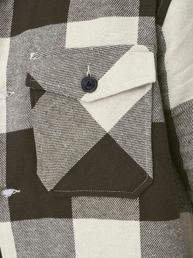 Hemden lange mouw bruin ONLY&SONS