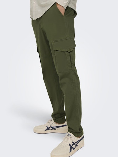 Broeken groen ONLY&SONS