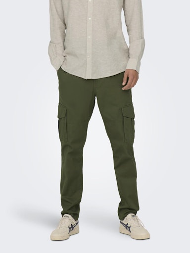 Broeken groen ONLY&SONS