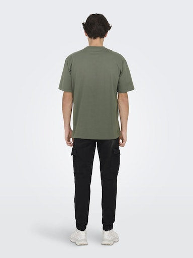 T-shirts korte mouw groen ONLY&SONS
