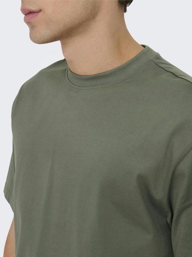 T-shirts korte mouw groen ONLY&SONS