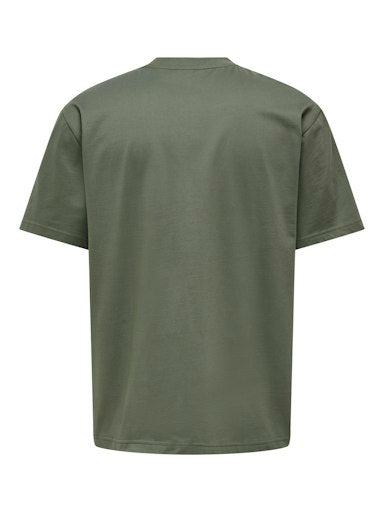 T-shirts korte mouw groen ONLY&SONS
