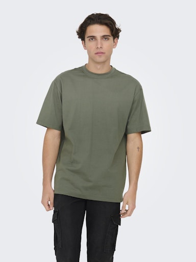 T-shirts korte mouw groen ONLY&SONS