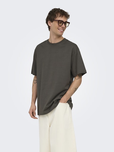 T-shirts korte mouw grijs ONLY&SONS