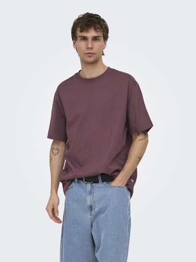 T-shirts korte mouw rood ONLY&SONS