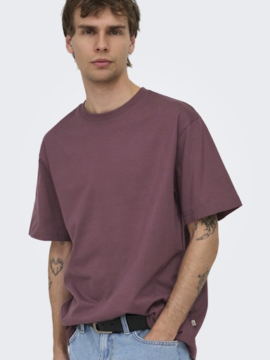T-shirts korte mouw rood ONLY&SONS